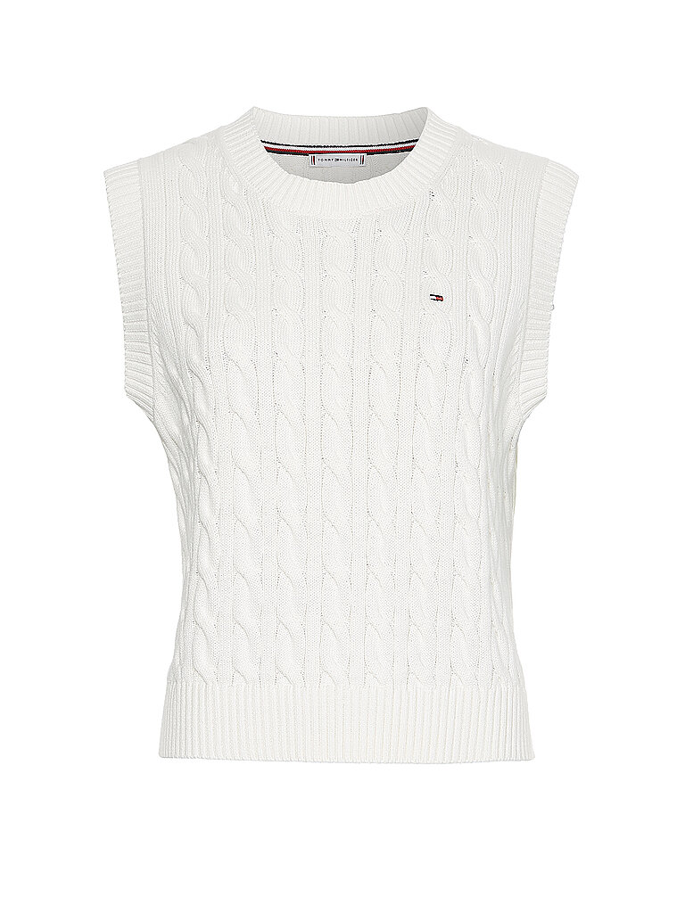 TOMMY HILFIGER Pullunder weiß | L